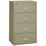 4 Drawer Lateral File 31 wide Pewter