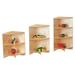 Jonti-Craft® 2 Compartment Shelving Unit Wood in Brown | 35.5 H x 15 W x 15 D in | Wayfair 4013JC