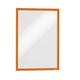 Durable DURAFRAME Self-Adhesive Magnetic Frame | A3 Format In Orange | Pack of 6 Frames | Document Frame for Professional Internal Signage