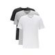 BOSS Mens T-Shirt VN 3P CO Three-Pack of V-Neck Underwear T-Shirts in Cotton