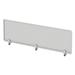 Alera® 1 Panel Desk Partition, Metal in Gray | 18 H x 65 W x 0.5 D in | Wayfair S6518