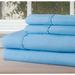 Plymouth Home Brushed Sheet Set - Wrinkle, Stain, & Fade Resistant Pillowcase/s & Bed Microfiber/Polyester in Blue | Full | Wayfair 30P-003-F-B