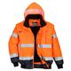 Portwest C465 Hi-Vis 3-in-1 Contrast Bomber Jacket Orange/Navy, 3X-Large