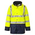 Portwest Sealtex Ultra Two Tone Jacket, Color: Yellow/Navy, Size: M, S496YNRM