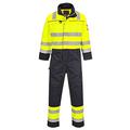 Portwest Hi-Vis Multi-Norm Coverall, Color: Yellow/Navy, Size: XXXL, FR60YNRXXXL