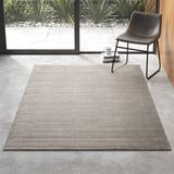 Gray 42 x 0.5 in Area Rug - Latitude Run® Nico Handmade Area Rug Viscose/Wool | 42 W x 0.5 D in | Wayfair 9F85503CC57F480FBDC484861F67054C