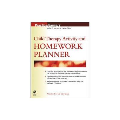Child Therapy Activity and Homework Planner by Natalie Sufler Bilynsky (Mixed media product - John W