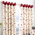 Fusion - Beechwood - Curtains, 168 x 229cm, Red