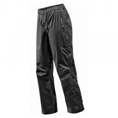 Vaude - Women's Fluid Full-Zip Pants S/S - Regenhose Gr 44 - Short schwarz