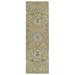 Blue/Brown 30 x 0.33 in Area Rug - Charlton Home® Casper Light Brown/Light Gold/Sage Green/Light Slate Blue Area Rug Wool | 30 W x 0.33 D in | Wayfair