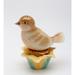 Cosmos Gifts Robin Bird w/ Narcissus Flower Salt or Pepper Shaker China | 4.25 H x 3 W in | Wayfair 20742