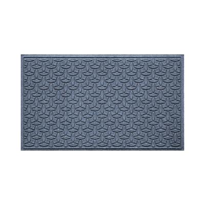 Water & Dirt Shield Ellipse Commercial Grade Door Mat - Charcoal, Large (35" x 85") - Frontgate