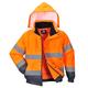 Portwest HI-Vis 2-in-1 Jacket, Size: S, Colour: Orange, C468ORRS
