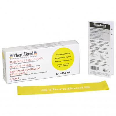 TheraBand - Loop - Fitnessband Gr Ø 29 cm / 7,6 cm x 45,5 cm weiß