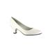 Wide Width Women's Fabulous Pump by Easy Street® in White (Size 8 1/2 W)