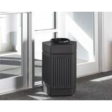 Safco Products Company Canmeleon Pentagon Receptacle Plastic Gallon Trash Can Plastic in Black | 28.75 H x 18 W x 18.5 D in | Wayfair 9485BL