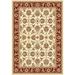 Red/White 20 x 0.5 in Area Rug - Charlton Home® Bellville Oriental Ivory/Red Area Rug Polypropylene | 20 W x 0.5 D in | Wayfair CHRL1375 34962447