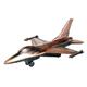 F-16 Fighter Die Cast Metal Collectible Pencil Sharpener