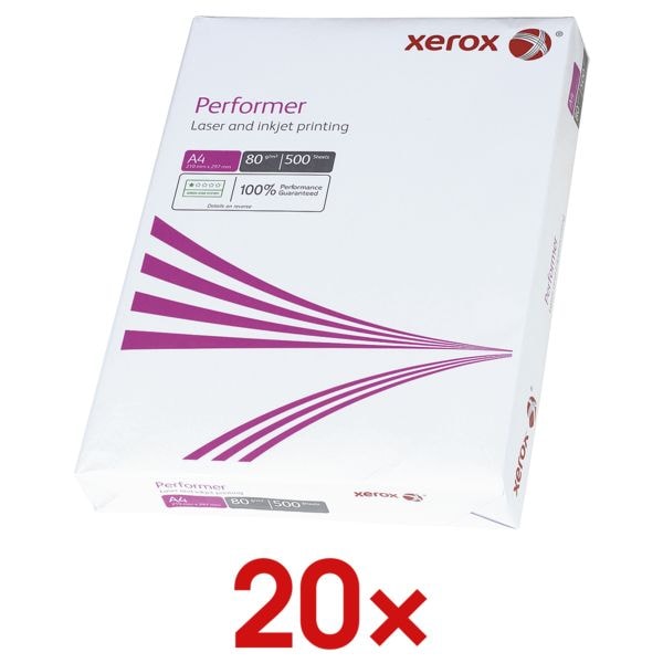 Xerox 20 Pack Kopierpapier »Performer« weiß