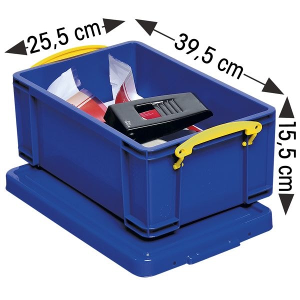 Really Useful Box Ablagebox 9 Liter blau, 39.5x15.5x25.5 cm Image