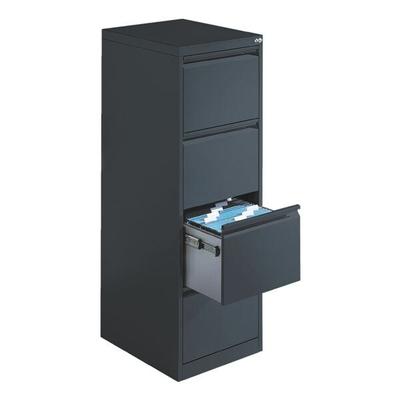 CP Hängeregistraturschrank A4 schwarz, 43.3x135.7 cm