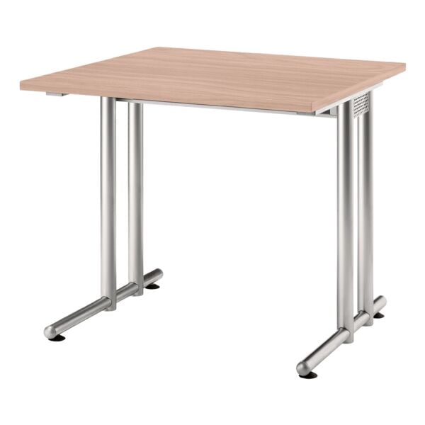 HAMMERBACHER Schreibtisch »Flexiline II« 80 cm braun, 80x72x80 cm