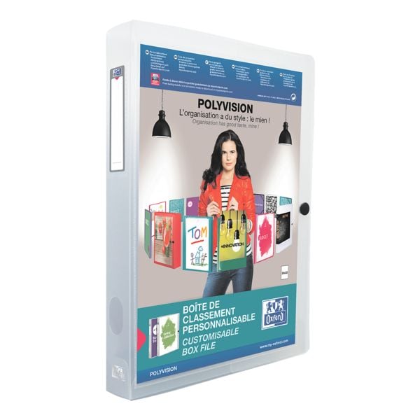 Oxford Sammelbox »Polyvision« A4 10020014 transparent, 29x31.8x5 cm Image