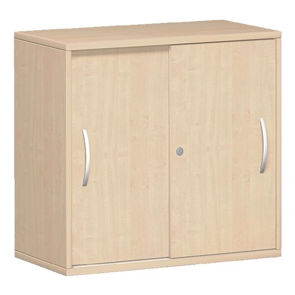 Geramöbel Schiebetürenschrank »New York« 2 OH 80 cm braun, 80x72x42.5 cm Image