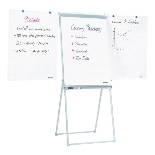 Franken Flipchart »Deluxe FC84« grau, 188 cm Image