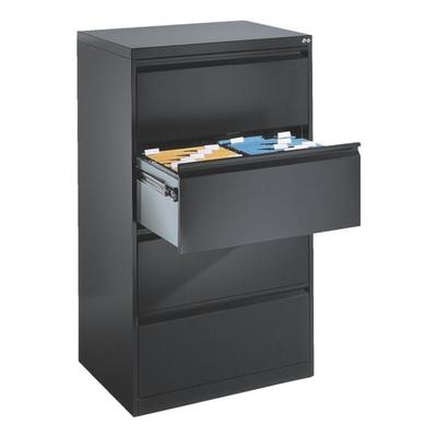 Hängeregistraturschrank A4 schwarz, CP, 78.7x135.7 cm