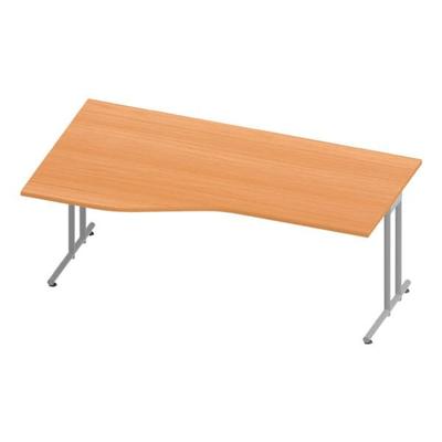 Freiformtisch »Flexiline II« 180 cm braun, HAMMERBACHER, 180x72x80 cm