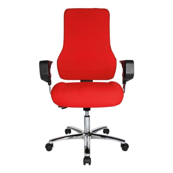 Topstar Bürostuhl »Top-Point-Deluxe« ohne Armlehnen rot