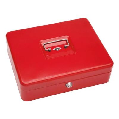 Wedo Geldkassette Größe 4 rot, 30x9x24 cm