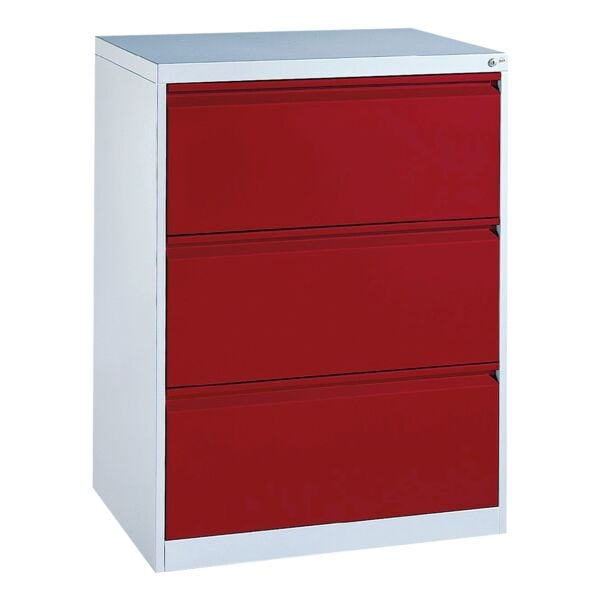 CP Hängeregistraturschrank A4 rot, 78.7x104.5 cm Image