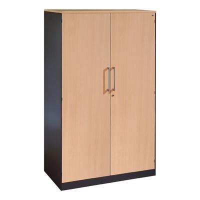 Flügeltürenschrank »Asisto« extrabreit 4 OH braun, CP, 100x162x43.3 cm