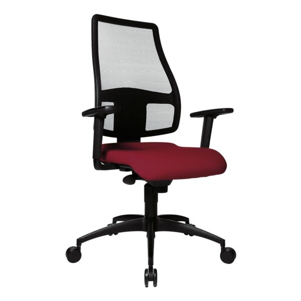 Topstar Bürostuhl »Syncro Net« ohne Armlehnen rot Image