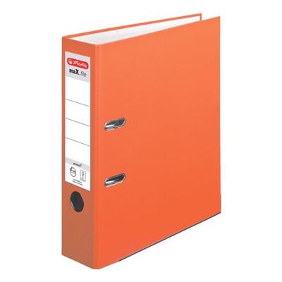 Ordner »maX.file protect« breit orange, Herlitz, 8x31.8x28.5 cm