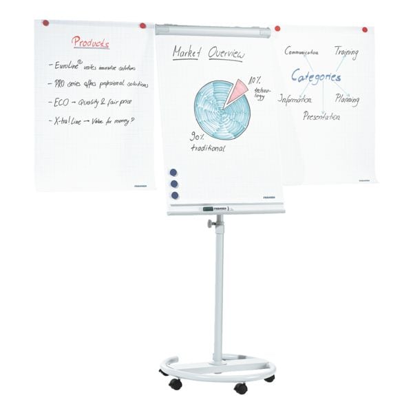 Franken Flipchart »Professional Mobil F2400/O« silber, 220 cm