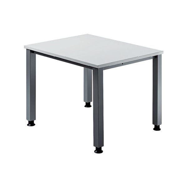 HAMMERBACHER Schreibtisch »Q-Line« 80 cm grau, 80x76x80 cm