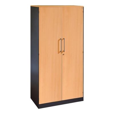 Flügeltürenschrank »Asisto« breit 4 OH braun, CP, 80x162x43.3 cm