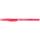 Bic GSM11RD Red Medium Point 1mm Round Stic Ballpoint Pen - 12/Pack