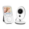 Baby Monitor with Camera and Night Vision Two-way Talk Video & VOX Mode - 2.4 Inch Digital LCD Wireless Video Baby Monitor ,Voice Activation and Temperature Monitoring VB605