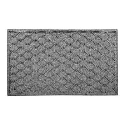 Water & Dirt Shield Oxford Door Mat - Bluestone, 23" x 35" in Bluestone - Frontgate