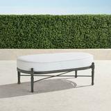 Carlisle Oversized Cuddle Lounge Ottoman in Slate Finish - Rain Sailcloth Sailor, Standard - Frontgate