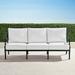 Carlisle Sofa with Cushions in Onyx Finish - Resort Stripe Aruba, Standard - Frontgate