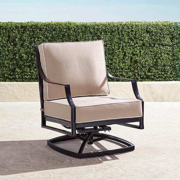 grayson-swivel-lounge-chair-with-cushions-in-black-finish---cobalt---frontgate/