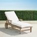 Cassara Chaise Lounge with Cushions in Weathered Finish - Garnet, Standard - Frontgate