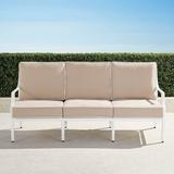 Grayson Sofa with Cushions in White Finish - Rumor Vanilla, Standard - Frontgate
