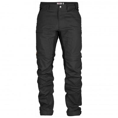 Fjällräven - Abisko Lite Trekking Zip-Off Trousers - Trekkinghose Gr 50 - Long schwarz