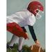 Oopsy Daisy Lila Football Star 2 Canvas Art Canvas in Red | 14 H x 10 W x 1.5 D in | Wayfair NB53635